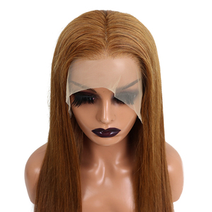 Wholesale Virgin Human Hair Color Lace Frontal <strong>Wig</strong> Colored <strong>Wigs</strong> Human Hair Straight Wave Burnt Hd Lace Front #6 <strong>Ginger</strong> <strong>Wigs</strong> - Product Image 6