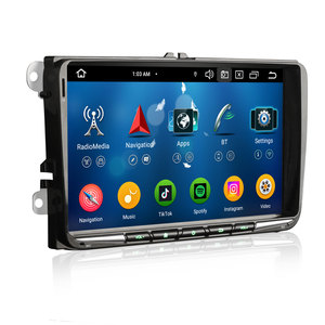 Erisin ES5591V Android 14 Autoradio GPS Navi Stereo per VW Golf Seat Altea Skoda Fabia con DSP 4G, Schermo Divisibile, Telecamera Posteriore e <span class=keywords><strong>TV</strong></span> - Product Image 1