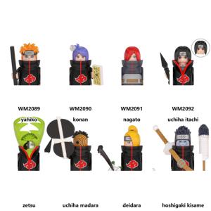 Jouets de construction Naruto Ninja War Bricks, figurines d'action anime, collection de blocs de construction - Product Image 3