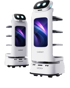 Venta caliente Temi V3 Nuevo AI Robots humanos Interacción de entrega de alimentos Hotel Hogar Negocio Móvil Robot de servicio inteligente de alta calidad - Product Image 3