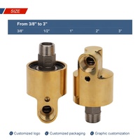 Raccord Rotatif Universel Haute Vitesse et Haute Pression 1/2 Pouce pour Usines Textiles