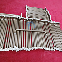Fournisseur chinois Poignée de porte longue en acier inoxydable argenté pour salle de bain, Poignée de tirage tubulaire pour porte coulissante en verre de douche Austin, Barre porte-serviettes