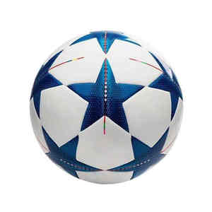 Balón de fútbol profesional con logotipo personalizado y color para entrenamiento y competición de adultos con material de cuero PU de Unión térmica - Product Image 6