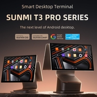SUNMI T3 PRO MAX Pos Systems Terminal de paiement tout en 1 Android 13 Machine de facturation imprimante intégrée complète caisse enregistreuse