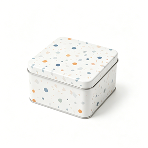 Manufacturers OEM Custom Rectangular Tin Box with Lid Metal Packaging <b>Container</b> Storage Tin for Chocolate Biscuit Coffee Tea - Product Image 3