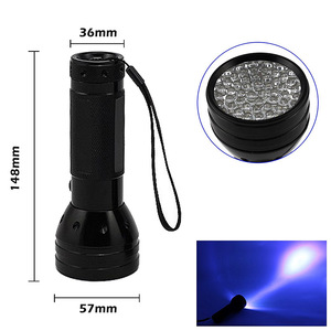 51led Mini lampes <span class=keywords><strong>de</strong></span> poche LED UV rechargeables torche lumineuse noire pour l'urine <span class=keywords><strong>de</strong></span> chien et lampe <span class=keywords><strong>de</strong></span> poche UV 395nm - Product Image 5
