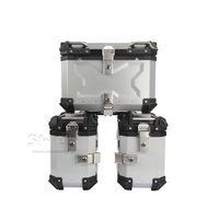 Top case universel pour moto 28L, en alliage d'aluminium, étanche, résistant aux chocs, à dégagement rapide, coffre arrière pour voyage