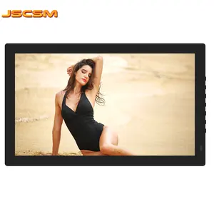 Digital Photo Frame Black Black Motion Sensor Loop Video Usb Flash Drive 1920x1080 Android Wifi Poe 4k Digital Photo Frame 27 32 Inch