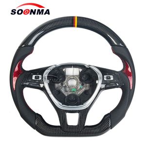Volante Personalizado de Fibra de Carbono Real AlcantaR para <span class=keywords><strong>Volkswagen</strong></span> <span class=keywords><strong>Beetle</strong></span>, Volante de Carreras Convertible - Product Image 5