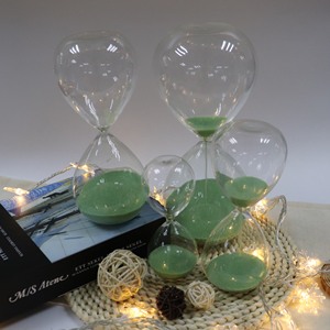 Decoración de escritorio Reloj de arena de <span class=keywords><strong>2</strong></span> horas Reloj de arena Personalizado Reloj de arena de 15 minutos Reloj de arena de 24 horas Reloj de arena de cristal - Product Image 2