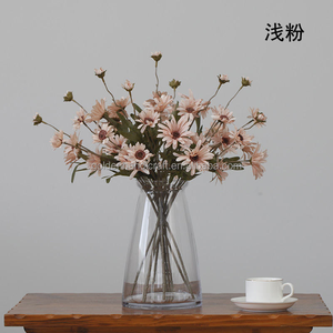Fiori Artificiali di Margherita a 5 Teste in Seta per Decorazioni Casa e Matrimonio, Vendita all'Ingrosso - Product Image 6