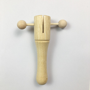Tubo de Sonido de Madera al por Mayor, Instrumento de Percusión Orff, Tubo de Sonido Doble Ranurado para Niños, Juguete Educativo Musical - Product Image 2