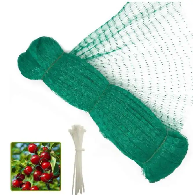 PE extruded orchard protection anti bird net Plastic Fruit Tree Bird Wire Mesh   Vineyard Bird Mist Trap   Anti Bird Netting