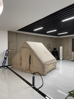 Tente gonflable imperméable de dôme pour le camping et l'usage extérieur