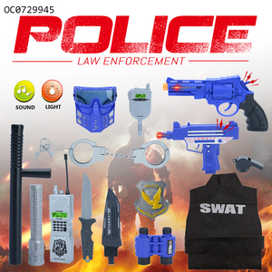 Nouvel arrivage, ensemble d'armes cool, jeu de rôle de police swat pour enfants - Product Image 2