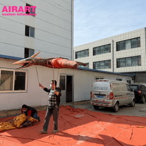 Marioneta Inflable de Pterodáctilo para Decoración de Fiestas, Modelo de Marioneta de Dinosaurio Pterosaurio Volador para Desfiles y Actuaciones - Product Image 5