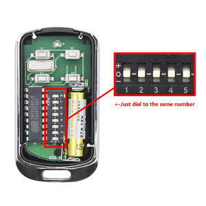 433.92MHz RF chiedere codice di composizione telecomando SMC 5326P Chipset Gate/Garage porta trasmettitore telecomando produttore - Product Image 3