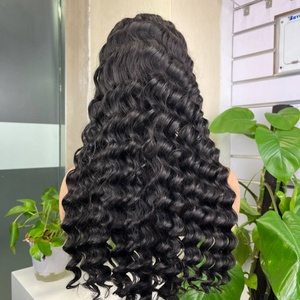 Peluca de Cabello Humano 100% Natural con Cierre de Encaje, Peluca Completa de Encaje Profundo Suelto 5*5, Cabello Virgen Vietnamita - Product Image 4
