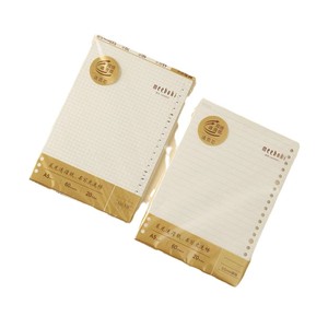 Meeboki B5 Loose-Leaf Refill 60 Pages Grid Student Notebook Core - Product Image 3