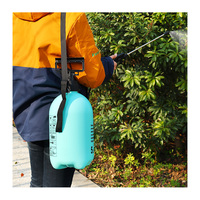 Penyemprot taman rumah portabel 5L, dengan pompa Manual plastik dan nozel bahan PP untuk berkebun Rumah