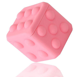 New bán buôn đa màu sắc bóp fidgets trò chơi căng thẳng reliever Silicone xúc xắc đồ chơi - Product Image 6