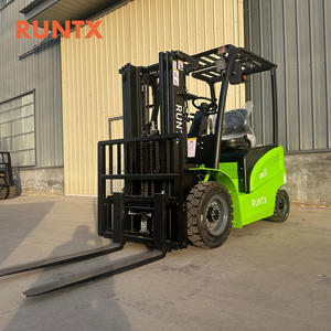 Chariot élévateur électrique 2 <span class=keywords><strong>tonnes</strong></span> avec certificat CE, fournisseur chinois, mini chariot élévateur à batterie au plomb avec pneus pleins blancs - Product Image 3