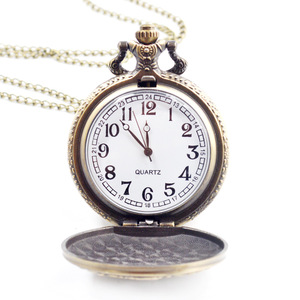 Montre de poche pour les Serpentards, 45 mm, vintage, à quartz, avec couvercle rabattable, montre pendentif décontractée à quartz, motif dessin animé - Product Image 3