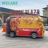 Wecare EEC DOT Certified Outdoor Mobile Kitchen Fried Chicken Hot Dog Pizza Foodtruck Bakery Taco Concession Food Trailer Truck