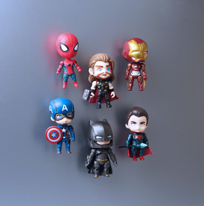 ของที่ระลึก ตัวละครมาร์เวล อนิเมะ 3 มิติ รูปเรซิ่นขนาดเล็ก แม่เหล็กติดตู้เย็น สติ๊กเกอร์ตกแต่งประตูตู้เย็น - Product Image 5