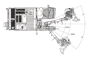 מקדחת סלע פנאומטית משולבת DTH לכרייה ופיצוץ סלעים במכרות, מתקן קידוח משולב Down the Hole - Product Image 4
