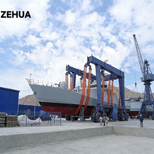 Zehua Kran 1-Tonnen Kleiner Mobiler Portalkran für Bootsheben und Yachten auf den Philippinen - Product Image 6