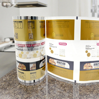 Film plastique laminé en rouleau pour emballage de pain, tartes aux œufs et gâteaux - Vente chaude
