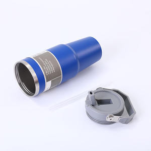 Set de Regalo de Taza Térmica Clásica de Doble Capa de 30oz, Vaso de Acero Inoxidable 304, Termo Portátil con Asa y Pajita, Ecológico - Product Image 5