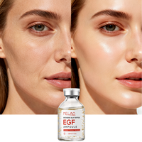 Ampoule EGF Hydratante et Nourrissante en Profondeur à la Niacinamide, Acide Hyaluronique, Centella, Peptide de Soie pour une Peau Repulpée, Ferme, Lisse et Réparée la Barrière Cutanée