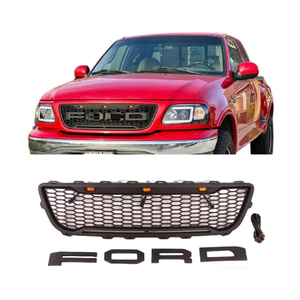 Accessoires MARVELAND 4x4, pièces d'accessoires pour calandre avant de voiture pour F150 1995-2003 avec LED et logo - Product Image 3