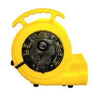 Airguru 1/2Hp 1000Cfm Air Mover Sèche-tapis Ventilateur de sol pour la restauration des dommages causés par l'eau et le séchoir à cage pour animaux domestiques