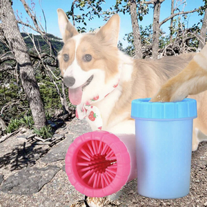 Commercio all'ingrosso eco-friendly Pet toelettatura forniture automatica Paw Washer per cani e gatti Silicone per il lavaggio del piede tazza - Product Image 3