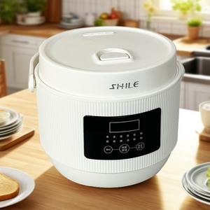 SL-Hot Sale 1L Mini Portable Rice Cooker Household Multi-Function Plastic Housing <b>With</b> <b>Paddle</b> & Measuring Cup Accessory Ricecook - Product Image 3