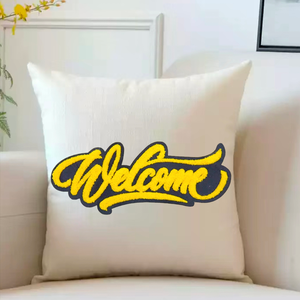 Personalisierbarer 9-Zoll-Text-Chenille-Aufnäher zum Aufbügeln mit Beliebiger Schriftart und Beliebigem Format für Sweatshirt, Jacke, Golfshirt - Product Image 6