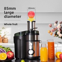 Volautomatische suikerrietpersmachine Fruit- en groentepersmachine Sapcentrifuge Machine Roestvrij staal Grote diameter