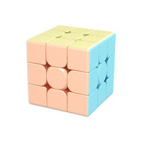 Penjualan Terlaris Magic Cube MOYU MeiLong 3x3x3 Tanpa Stiker Macaron Speed Puzzle Cube Mainan