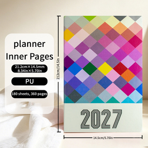 Nuevos Cuadernos Personalizados 2027, Agenda Espiral, <span class=keywords><strong>Organizador</strong></span> Diario, Semanal y Mensual, Libretas A5, Agenda, Planificador - Product Image 5