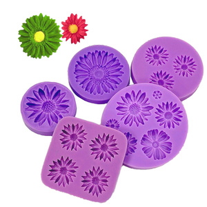 Molde <span class=keywords><strong>de</strong></span> Silicona para Hornear Pasteles <span class=keywords><strong>con</strong></span> Forma <span class=keywords><strong>de</strong></span> Flor <span class=keywords><strong>de</strong></span> Margarita Pequeña, Molde <span class=keywords><strong>de</strong></span> Silicona para <span class=keywords><strong>Fondant</strong></span> <span class=keywords><strong>de</strong></span> Girasol y Crisantemo, Molde <span class=keywords><strong>de</strong></span> Silicona para Dulces y Chocolate - Product Image 6