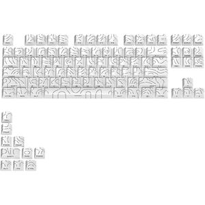 Personnalisé Pbt Doubleshot Keycaps Terrain Line Translucent Keycap Pbt Oem Gradient Keycap pour <span class=keywords><strong>TKL</strong></span> Keyboard OEM/ODM - Product Image 2