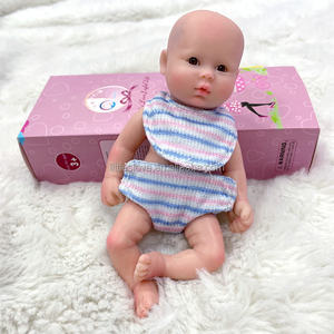 6 pouces bébé bébé précoce Micro Preemie Mini Full <span class=keywords><strong>Silicone</strong></span> bébé poupée bon marché peint <span class=keywords><strong>Reborn</strong></span> bébé poupée <span class=keywords><strong>Silicone</strong></span> - Product Image 2