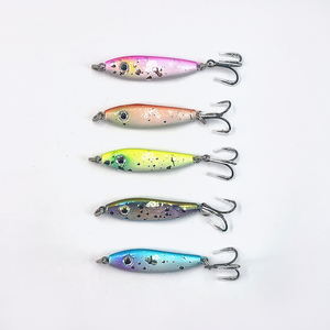 Señuelo de imitación de pez amarillo de metal pequeño de 17.5 g, hundible, adecuado para peces depredadores como chub, lubina, pez mandarín y bluegill. - Product Image 1