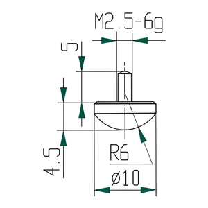 Conseils de mesure pour comparateurs M2.5 6g R6 10 Capteur de position linéaire - Product Image 1