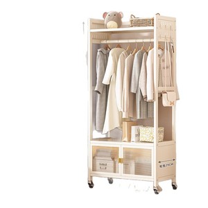 Clothing Organizer <b>Coat</b> Rack Standing Type Rectangle Minimalist Space Saving Storage Bedroom Use - Product Image 5
