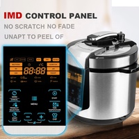 Olla a Presión Inteligente Comercial con Pantalla LED Digital, Múltiples Configuraciones Universales, Nutri Fullwill, para Asar Carne de Res, Patatas y Más