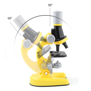 Children's 100X 400X 1200X LED <strong>Microscope</strong> Kit <strong>Biological</strong> Educational Toy for Home &amp; School Science Kids Gift - Product Image 4